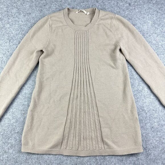 Soft Surroundings Priscilla Pullover Sweater Tunic Womens S Cozy Knit Minimal* - Picture 1 of 13